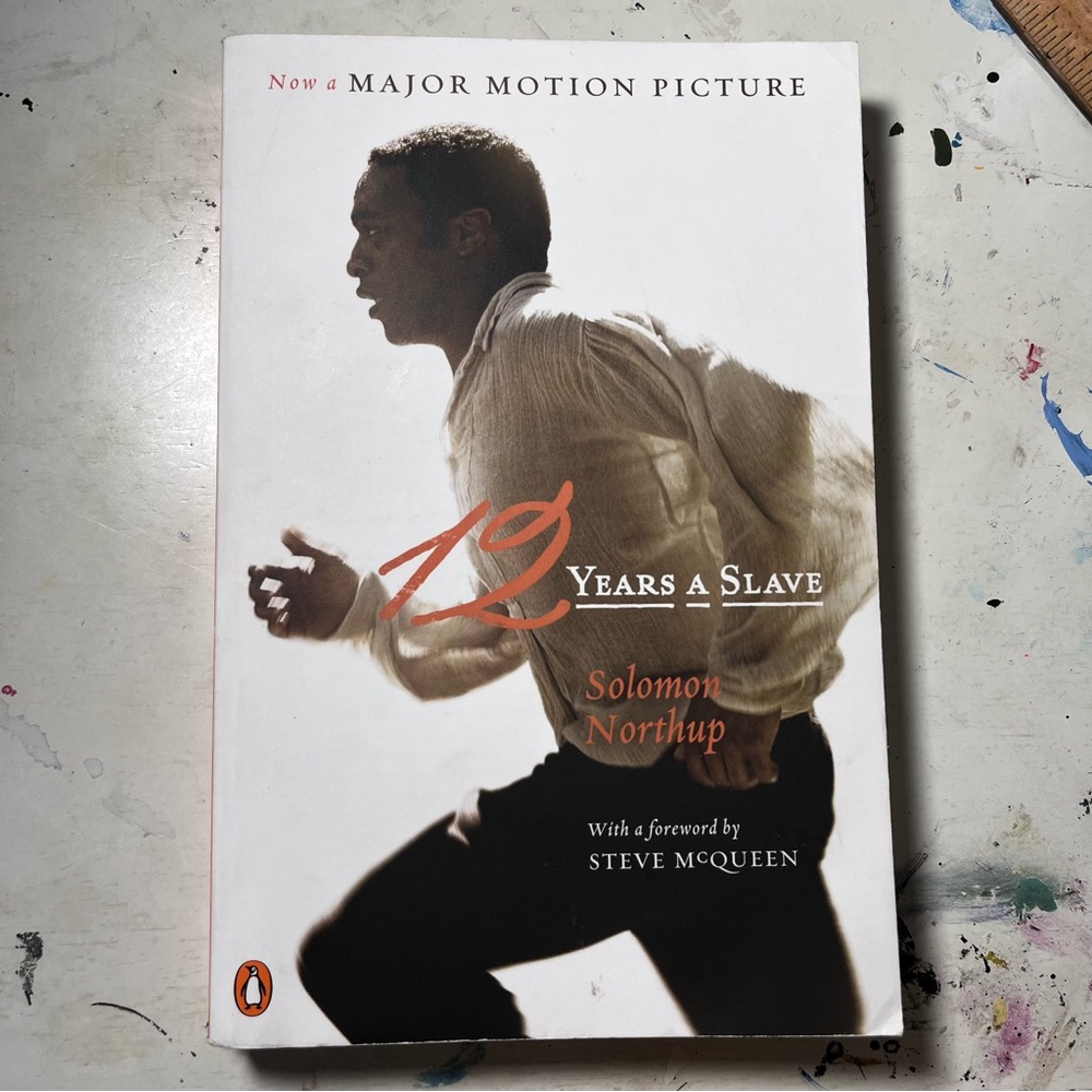 4/$20 12 Years a Slave Book